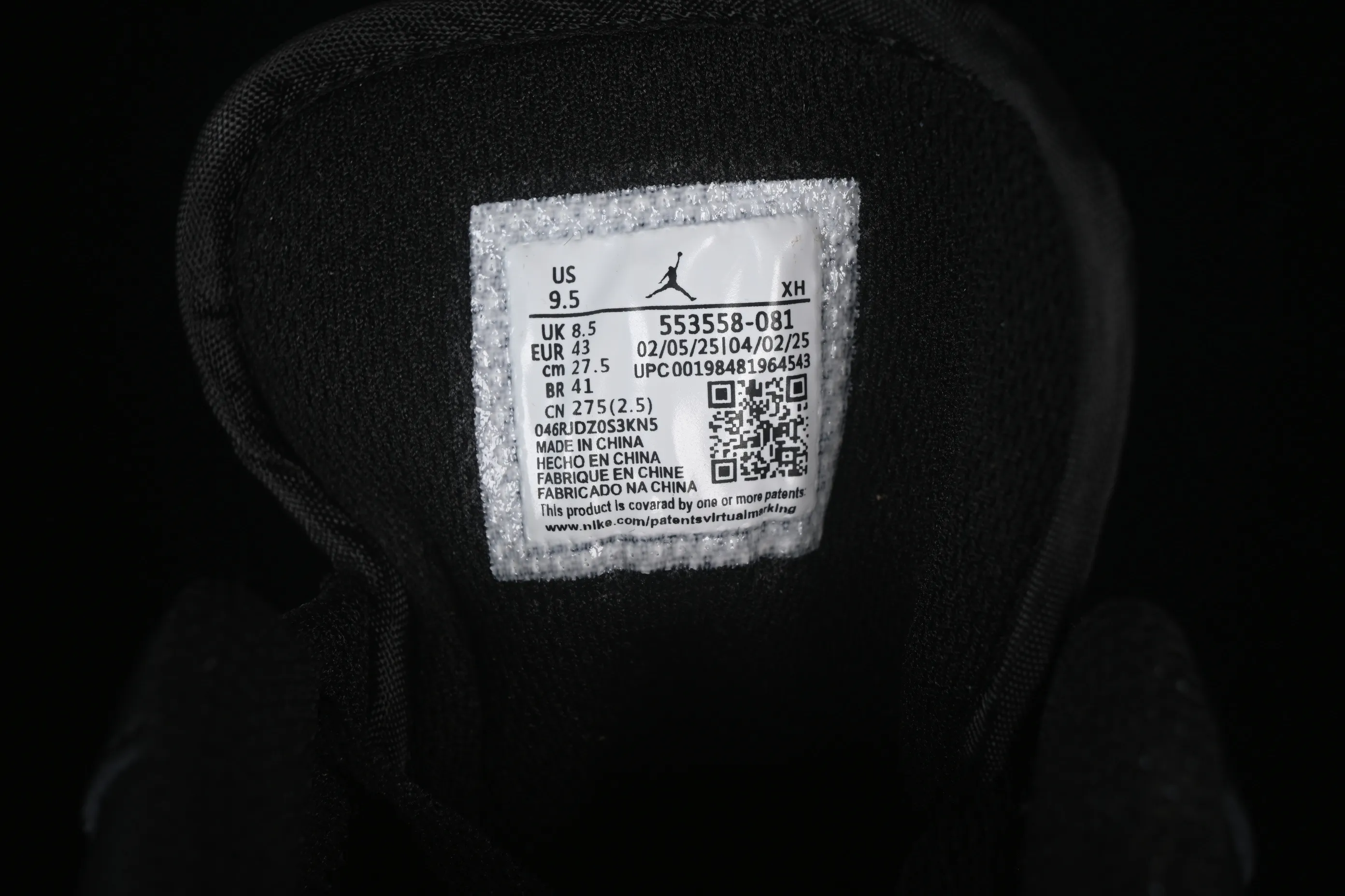 All categories Air Jordan Jordan series basketball shoes Air Jordan 1 Low Air Jordan 1 Low AJ1 Joe 1 black and white orange low-top retro culture basketball shoes 553558-081